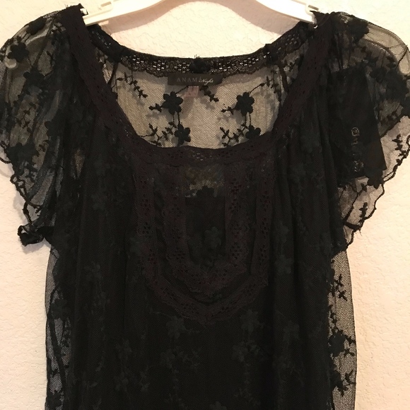 ❌SOLD❌Lace black Anama Night dress, medium - Picture 2 of 6